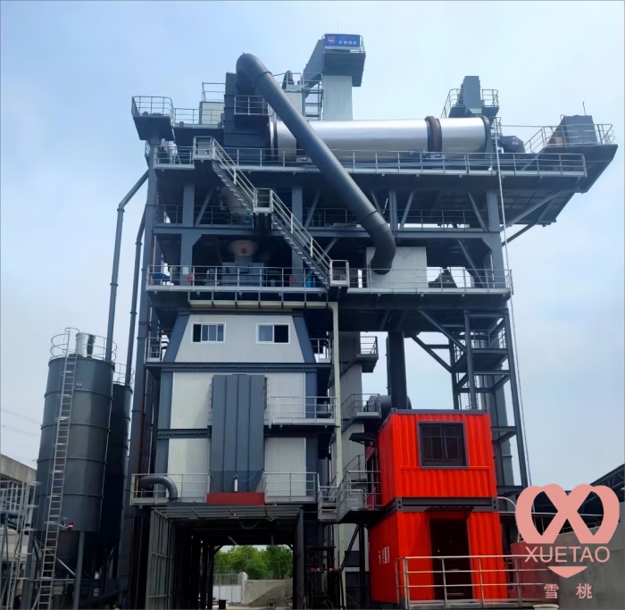 Wuxi Xuetao Integrated environment-friendly Asphalt Hot Recycled Mixing Equipment Habited in Jiaxing